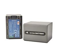 DSTE NP-FP90 Replacement Battery (2 Pack) Compatible for Sony DCR-DVD92 DCR-DVD103 DCR-DVD105 DCR-DVD203 DCR-DVD205