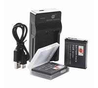 DSTE NP-FR1 Li-ion Battery (2-Pack) and Micro USB Charger Compatible for Sony DSC-F88, DSC-G1, DSC-P100, DSC-P150, DSC-P200, DSC-T30, DSC-T50, DSC-V3