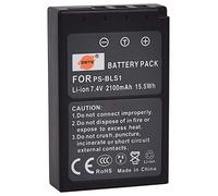 DSTE Replacement Battery Compatible with Olympus BLS-1 PS-BLS1 BLS-5 BLS5 PS-BLS5 E-400 E-410 E-420 E-450 E-600 E-620 E-P1 E-P2 E-P3 PL1 E-. PL3 E-PM1 Camera
