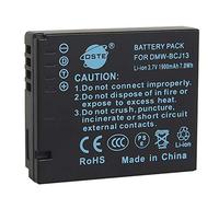 DSTE Replacement Battery Compatible with Panasonic DMW-BCJ13E DMW-BCJ13PP Lumix DMC-LX5 DMC-LX5GK DMC-LX5K DMC-LX5W DMC-LX55 DMC-LX7 DMC-LX7GK Leica D-LUX5 D-LUX6 Camera