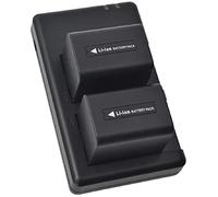 DSTE Replacement Battery Set NP-FV70 Battery + Dual Charger USB Compatible with Sony HDR-CX210 HDR-CX220 HDR-CX230 HDR-CX260V HDR-CX290 HDR-CX300 HDR-CX305 HDR-CX330