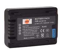 DSTE VBY100 Replacement Li-ion Battery Compatible for Panasonic HC-V110 HC-V110K HC-V110G HC-V110GK-K HC-V130 HC-V201 HC-V201K Camera