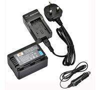DSTE VW-VBK180 Rechargeable Li-ion Battery + Charger DC106U for Panasonic HC-V10, HC-V100, HC-V100M, HC-V500, HC-V500M, HC-V700, HC-V700M, HDC-HS60, HDC-HS80, HDC-SD40, HDC-SD60, HDC-SD80, HDC-SD90 Digital Cameras
