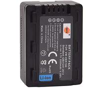 DSTE VW-VBK180 Rechargeable Li-ion Battery Compatible for Panasonic SDR-H100 SDR-H101 HDC-SD80 HDC-SD90 HDC-SDX1H HDC-TM40 HDC-TM41 HDC-TM55 HDC-TM80 HDC-TM90 Camera as Panasonic VBK180 VW-VBL090