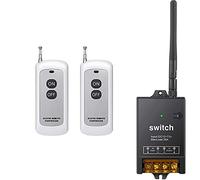 dstfuy Remote Control Switch,DC 12V/24V/48V/72V/40A Relay, Wireless RF Switch with 984FT Long Range,Remote Switch for Anti-Theft Alarms,Roller Lind Door,Gate Barriers(New)
