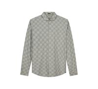 Dstrezzed Ds_nathan Aop Shirt Spots Silver Birch size XXL | Longsleeves Outlet | Men | Gray XXL
