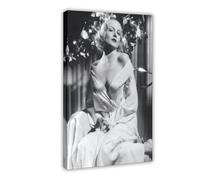 DSTRJ Carole Lombard 1932 Poster Canvas Poster Bedroom Decor Landscape Office Room Decor Gift 12x18inch(30x45cm)