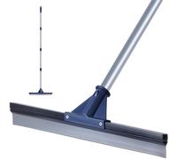 DSV Standard Floor Squeegee for Concrete Floor, 17.5" Large Floor Squeegee Broom for Floor, Heavy Duty Floor Squeegee for Tile Floor with 62" Handle for Garage, Deck, Bathroom, Window, Glass