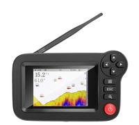 DSVKGZNOG Fish Finder Wireless Probe with Depth Range for Dock Fishing Lake | Versatile depth range covers freshwater and saltwater spots from to , with reliable wireless sonar quality