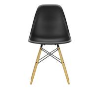 DSW plastic chair - maple base - Charles & Ray Eames Black one size
