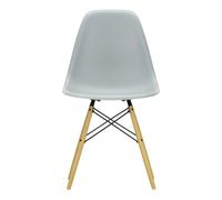 DSW plastic chair - maple base - Charles & Ray Eames Light grey one size