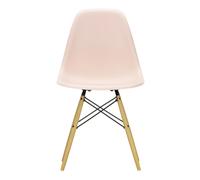 DSW plastic chair - maple base - Charles & Ray Eames Soft pink one size