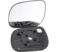 DSWERMG Heated Wing Mirror Glass for Toyota RAV4 2006-2010 2011 2012, Exterior Side Mirror Glass Replacement with Backing Plate Front Door Car Accessories,Left