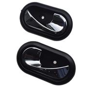 DSWILNV Car Internal Handle Compatible with for Logan for Duster 2012-2016 Left Right Interior Door Handle Car Inside Handle Bowl Accessories OEM:8200733848 8200733847