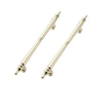 DSWZLQDXB 2 pcs Cabinet Handles Kitchen Door Handles zinc Alloy Profiles Drawer Pulls Nordic Style Wardrobe Knobs Cupboard Door Levers (Hole Distance 96mm,Gold)