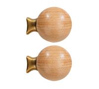 DSWZLQDXB 2 Pieces Cabinet Pulls+zinc Alloy Kids Door Knobs Wardrobe Spherical Fish Design Door Levers Furniture Door Handles for Drawers,Kitchen,Living Room (Beech,25mm)