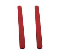 DSWZLQDXB 2pcs Cabinet Handles Colourful Kitchen Door Handles zinc Alloy Profiles Drawer Pulls Wardrobe Children's Room Knobs Cupboard Door Levers (Hole Distance 76mm,red)