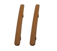 DSWZLQDXB 2pcs Cabinet Handles Colourful Kitchen Door Handles zinc Alloy Profiles Drawer Pulls Wardrobe Children's Room Knobs Cupboard Door Levers (Hole Distance 76mm,Brown)