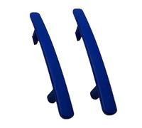 DSWZLQDXB 2pcs Cabinet Handles Colourful Kitchen Door Handles zinc Alloy Profiles Drawer Pulls Wardrobe Children's Room Knobs Cupboard Door Levers (Hole Distance 96mm,Dark Blue)
