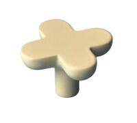 DSWZLQDXB Cabinet Handles Colourful Kitchen Handle Pure Copper Profiles Drawer Pulls Brass Wardrobe Children's Room Knobs Plus and Minus Sign Design Cupboard Door Levers (Plus,Yellow)