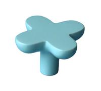 DSWZLQDXB Cabinet Handles Colourful Kitchen Handle Pure Copper Profiles Drawer Pulls Brass Wardrobe Children's Room Knobs Plus and Minus Sign Design Cupboard Door Levers (Plus,Blue)