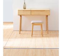 DSWZLQDXB Office Chair Mat for Carpet Transparent,Clear Computer Chair Mat,Under Desk Protector Carpeted Floors Mat Rectangular,Easy Chair Movement Thickness 1mm (55x80cm)