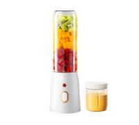 DSXVJHD Portable Blender Smoothie Maker, 450ml Electric Mini Fresh Juice Maker, Powerful Mini Blender with USB for Fruits, Shakes, Smoothie, Perfect for Home, Office, School, Outdoors