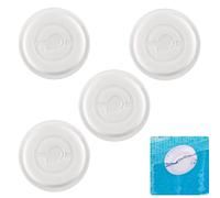 Dsyboko 4Pcs Pool Jet Nozzle Antifreeze Cap Winter Pipe Plug for Hayward Pools Compatibility with Hayward Entrance Nozzles Freeze Plug, Swimming Pool Return Jet Winterizing Plug Replacement Parts