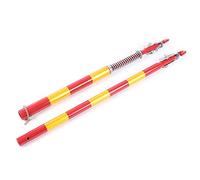 DSYOGX 5000kg 5T Steel Towing Pole Tow Bar Recovery Spring Damper Recovery Steel Tow Rope Bar Pole Stabilizer for Car Van Truck