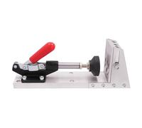 DSYOGX - Pocket-Slant-Hole-Jig-Kit, Woodworking Pocket Hole Jig Kit, 12-45mm Adjustable Drilling Depth Dowel Drill Guide for Applicable Board Thickness 12-45mm, for Craftsmen, Woodworking Enthusiasts