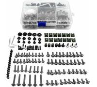 DSYSRX Motorcycle Bolts Kit Screws Complete Full Fairing Bolts Kit Washer Fastener Clips Steel Nuts For Suzuki Inazuma 250 GW250 GW250F GW 250/250F SFV650 SFV 650