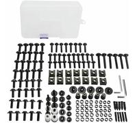 DSYSRX Motorcycle Bolts Kit Screws Complete Full Fairing Bolts Kit Washer Fastener Clips Steel Nuts For SUZUKI GSF1250 GSF1250S GSF125S