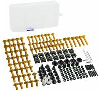 DSYSRX Motorcycle Complete Full Fairing Bolts Kit Bolts Kit Screws Washer Fastener Clips Steel Nuts 177PCS For YAMAHA MT09 MT07 MT10 MT01 MT25 MT03 MT15 MT125 MT 07 09 01 03 25 15 125 10