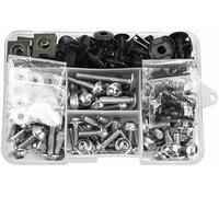 DSYSRX - Motorcycle Full Bolt Nuts Motorcycle Fairing Bolt Windshield Bolts Screw Set Screws Clips 177cs For Honda for CBR250R 2011 2012 2013