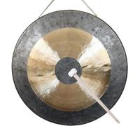 DSYYNAY Wood Chau Gong with Wooden Stand And Traditional, Chinese Chau Gong Drummer Feng Shui Gongs for Big Songs(Size:50cm)(25cm)