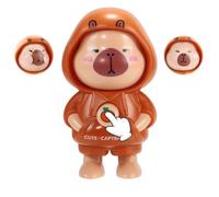 Dszemie Cute Cartoon Doll Keychain, Anime Monster Keyring 3 Kinds of Face Changing, Stress Relief Bag Charms, Kawaii Monster Key Chain With Pressing Button For Womens Handbags Wallets Backpacks