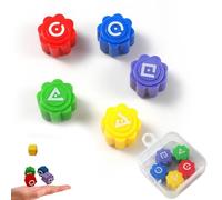 Dszemie Gonggi Game, Gonggi Korean Game Set, Traditional Gonggi Stones & Box, Portable Hand-Eye Coordination Game, Cognitive & Physical Skill Development, for All Ages