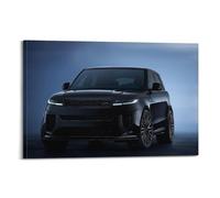 DSZLJY British Car Luxury Poster for Sport Black Edition Poster Decorative Painting Canvas Wall Posters And Art Picture Print Modern Family Bedroom Decor Posters 12x18inch(30x45cm)