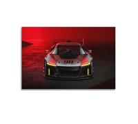DSZLJY Racing Car Poster for R8 LMS GT3 Luxury Sport Car Poster Decorative Painting Canvas Wall Posters And Art Picture Print Modern Family Bedroom Decor Posters 12x18inch(30x45cm)