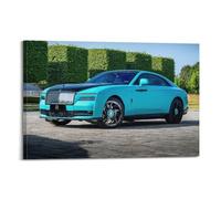 DSZLJY Sports Car Poster - Luxury Automotive Art & British Spectre Electric Poster Decorative Painting Canvas Wall Posters And Art Picture Print Modern Family Bedroom Decor Posters 12x18inch(30x45cm)