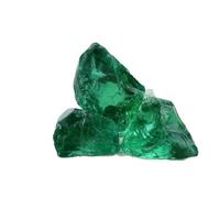 DSZUJTYROP 190-200g 1bag Stone Emerald Glass Crystal Raw Crafts Decorative Large Grain