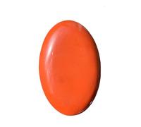 DSZUJTYROP 1pc 90-100g Red Jasper Palm Stone Polished Crystal Oval