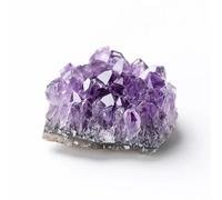 DSZUJTYROP 1pc Amethyst Stones Crystal Decorative Geode Irregular Cluster Quartz Home Decor Stone Ornaments