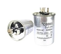 DSZUJTYROP 1pc CBB65 air conditioning compressor startup capacitor 450V 8UF