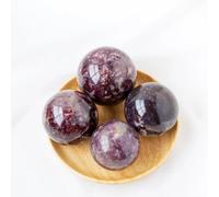 DSZUJTYROP 1pc Crystal Stone Quartz Ball polishing Ornaments (Size : 6-7cm)