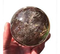 DSZUJTYROP 1pc Dark Clear Smoky Quartz Crystal Ball Sphere 70mm-75mm