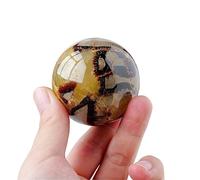 DSZUJTYROP 1pc Quartz Sphere Ocean Tortoise Shell Stone Crystal Ball Gemstone Home Decoration Gifts (Size : 3-4cm)