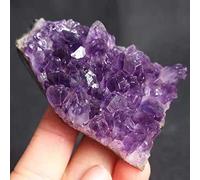 DSZUJTYROP 1Pcs Uruguay Amethyst Cluster Home Decoration Purple Crystal Stone Specimens Decor Ornaments (Size : 30-40g (1pcs))
