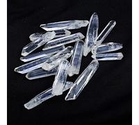 DSZUJTYROP 50g Stone Clear Quartz Single Point White Crystal Rough for Home Decoration Ornaments