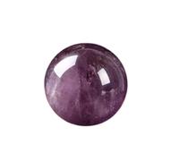 DSZUJTYROP Amethyst Ball Feng Shui raw Stone Home Office Crystal Ornaments,20mm